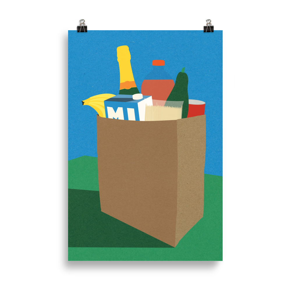 Fine Art Print – Weekly Grocery Haul