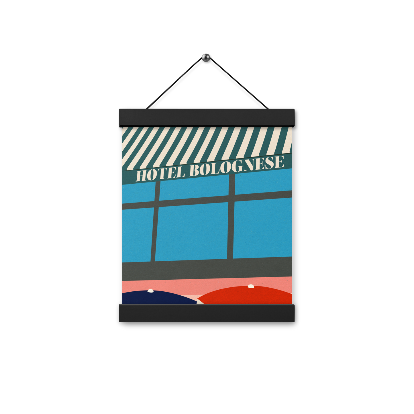 Poster with hangers – Hotel Bolognese