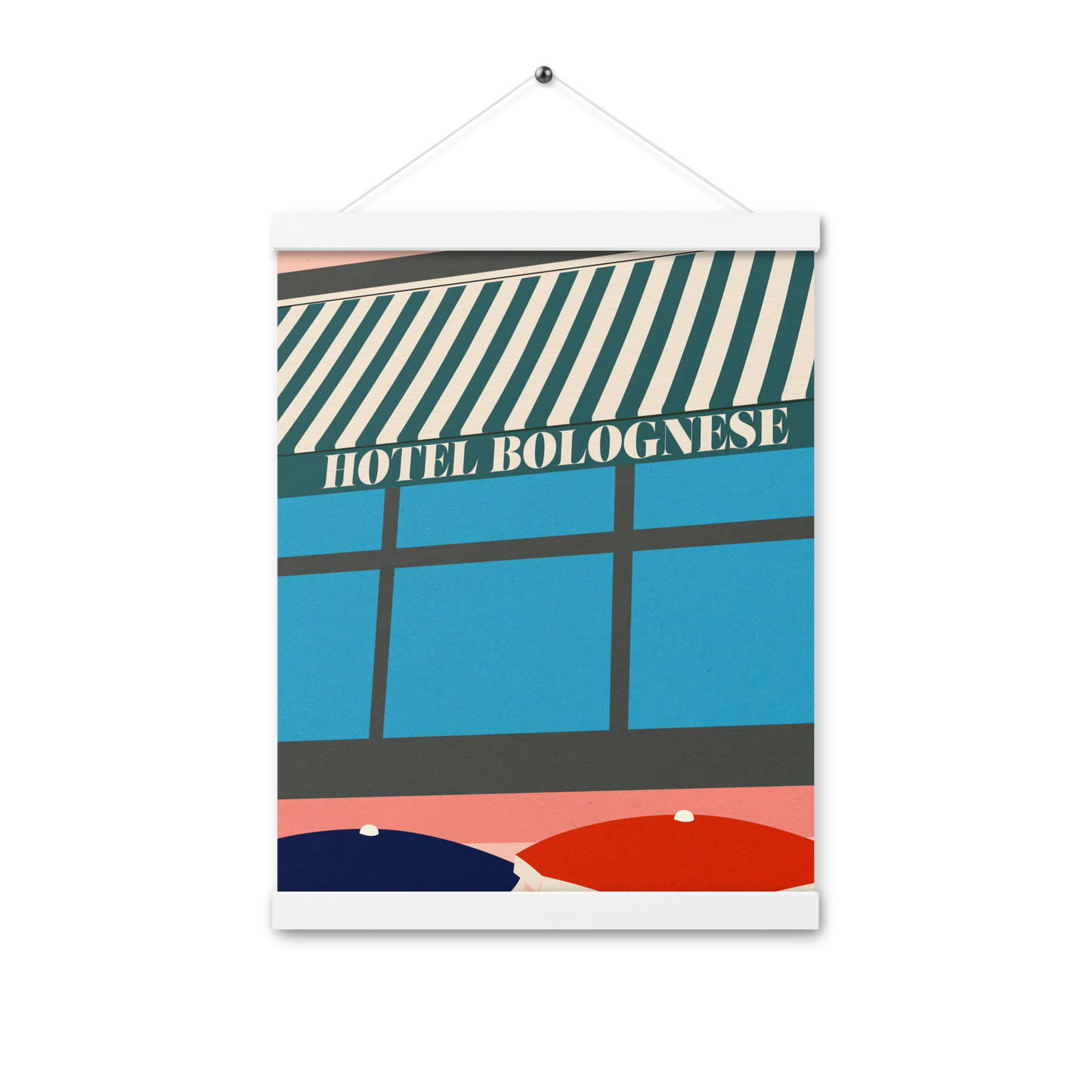 Poster with hangers – Hotel Bolognese