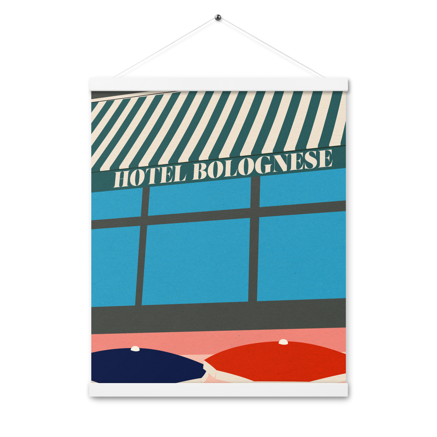 Poster with hangers – Hotel Bolognese