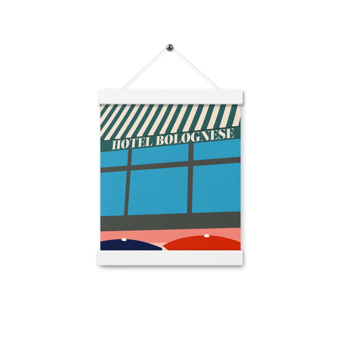 Poster with hangers – Hotel Bolognese