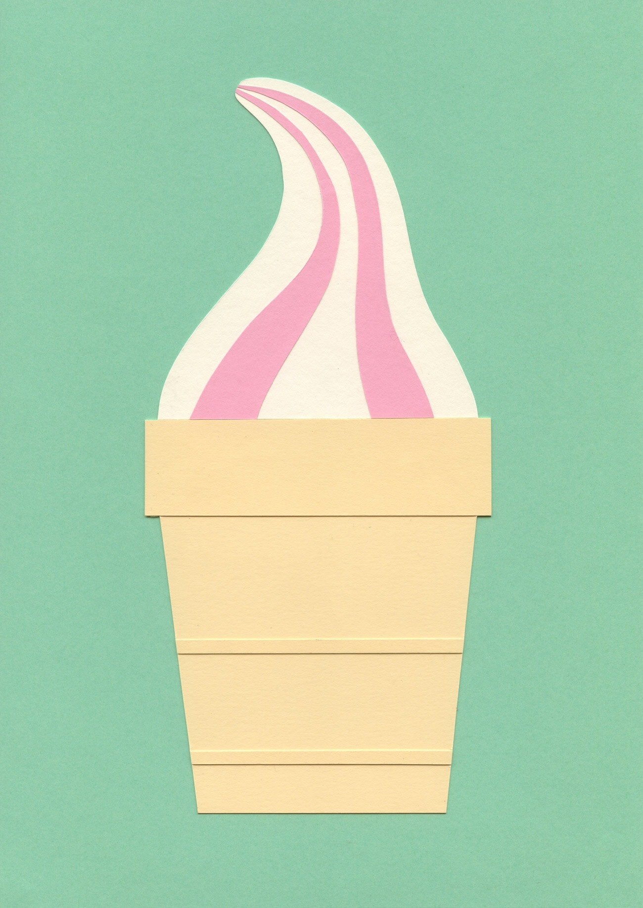 Vanilla Strawberry Ice Cream