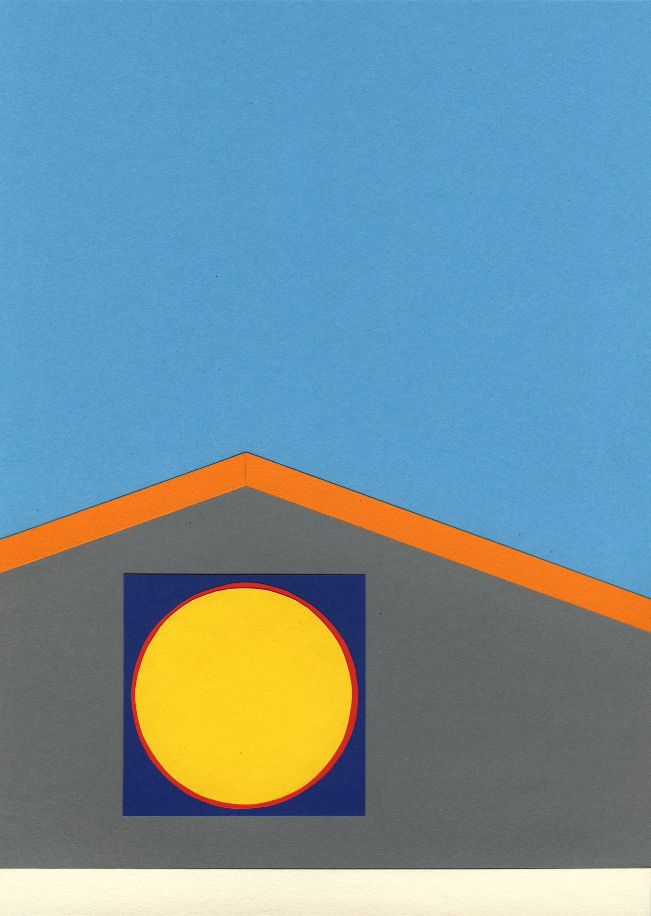 Discount Store Blue Red Yellow