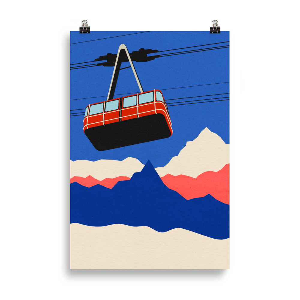 Fine Art Print - Blue Mountain Ski Resort