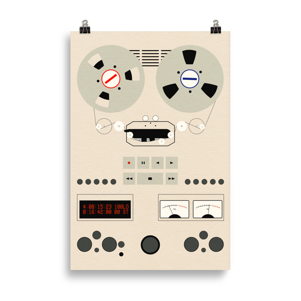Fine Art Print – Reel To Reel