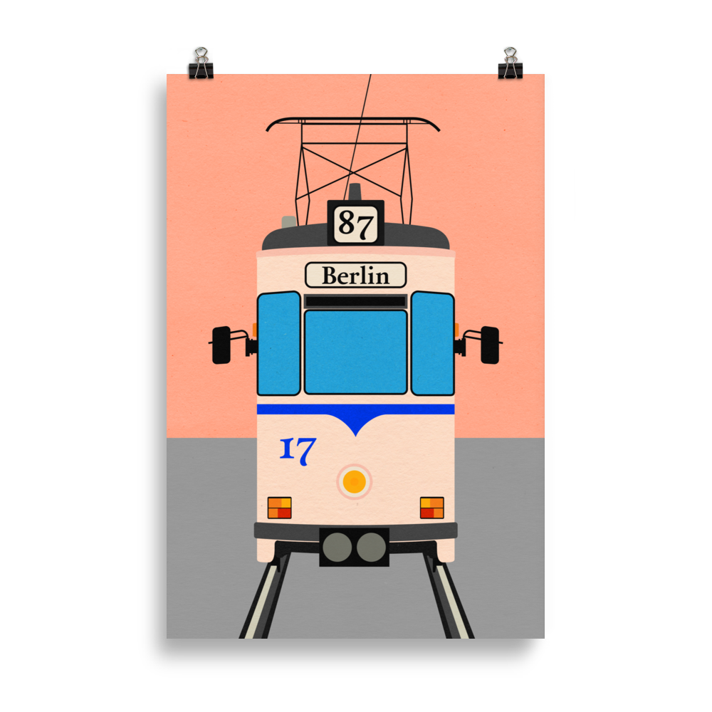 Fine Art Print – Tram To Berlin