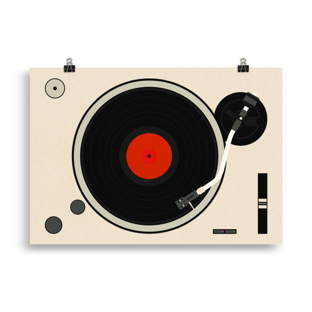 Fine Art Print – Turntable