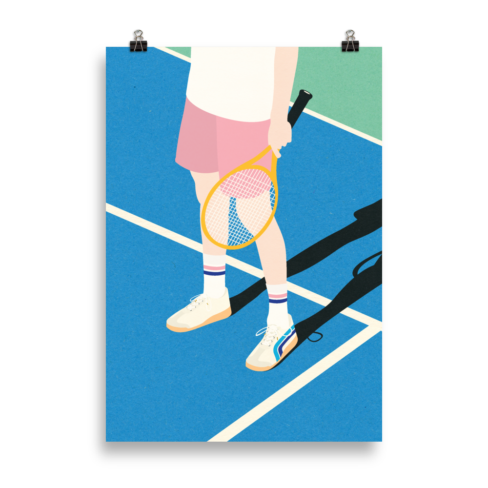 Poster Art Print Illustration – 2nd Champion