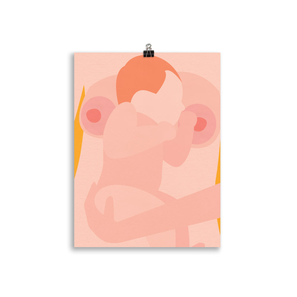 Poster Art Print Illustration – Bonding