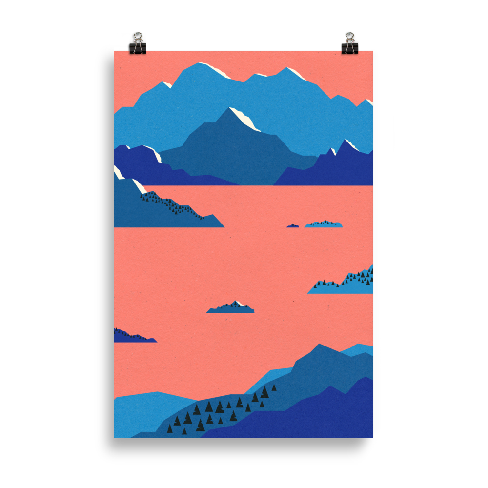 Poster Art Print Illustration – Swedish Mornings