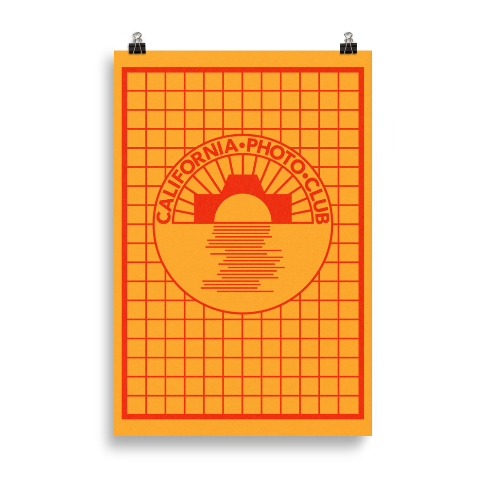 Poster Art Print Illustration – CALIFORNIA PHOTO CLUB