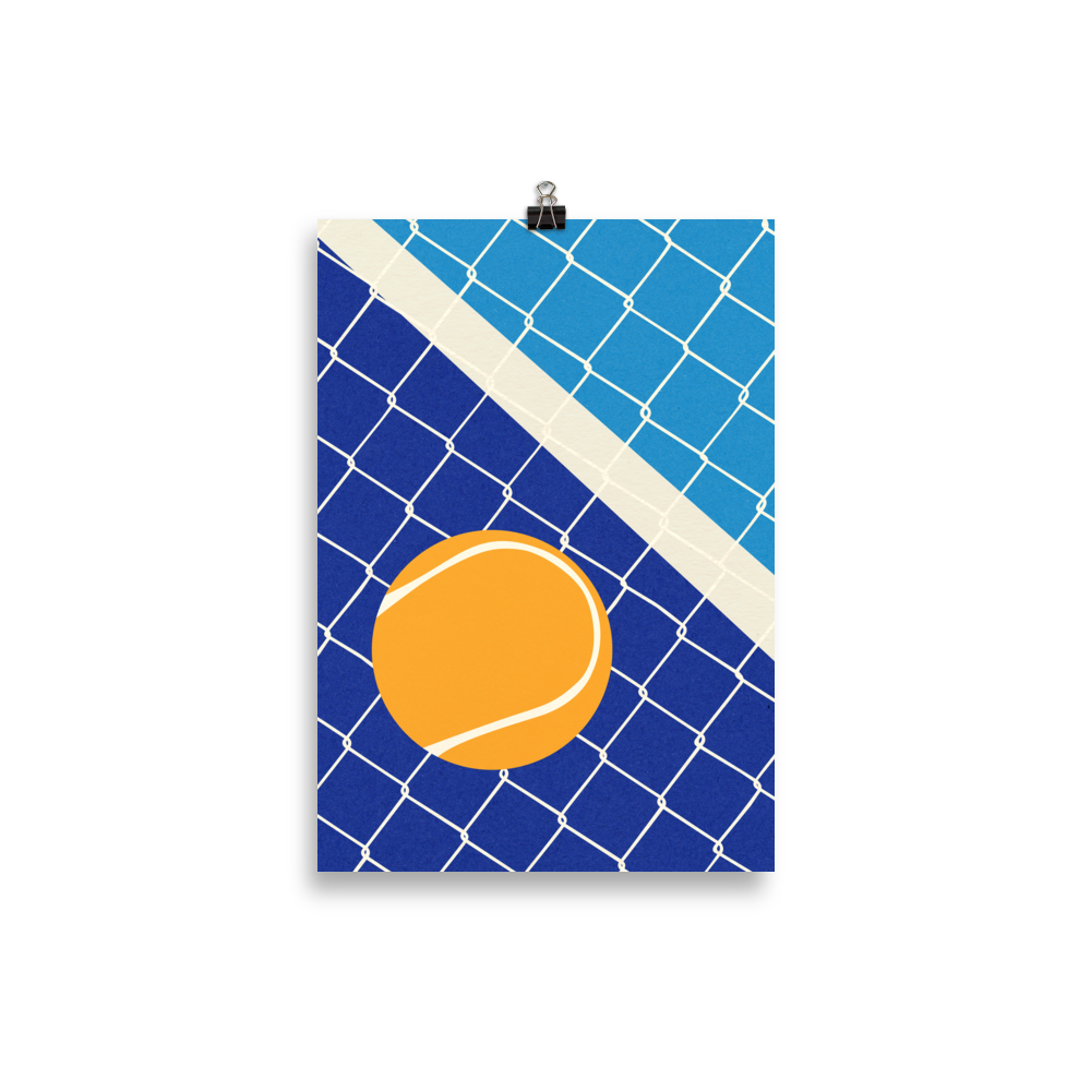 Poster Art Print Illustration – Matchball