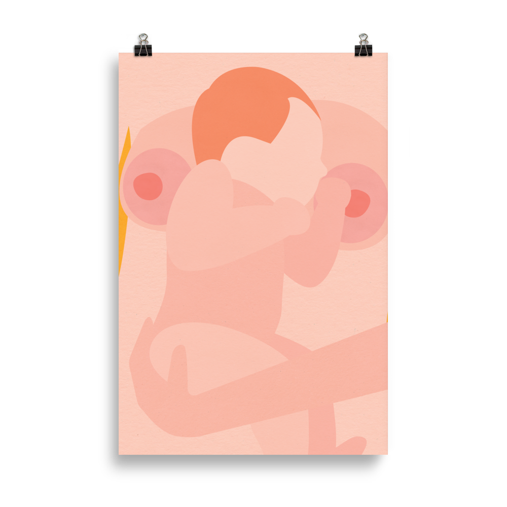 Poster Art Print Illustration – Bonding