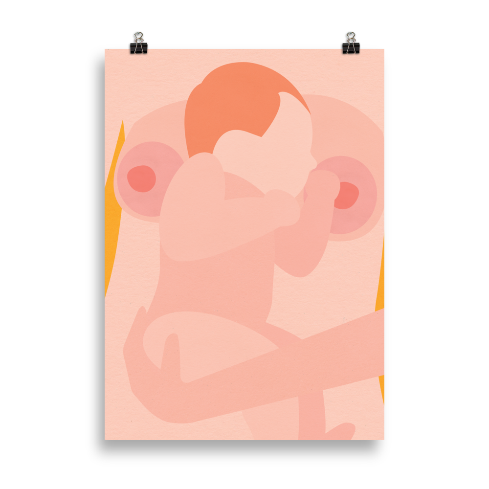 Poster Art Print Illustration – Bonding