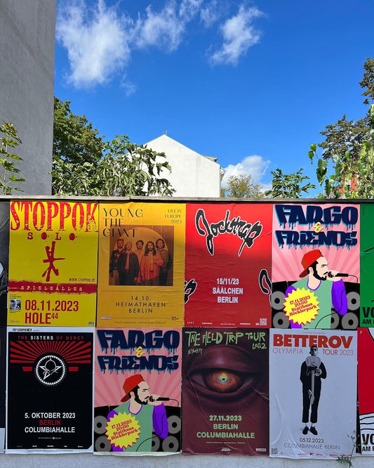 Poster and Flyer for Fargo & Friends