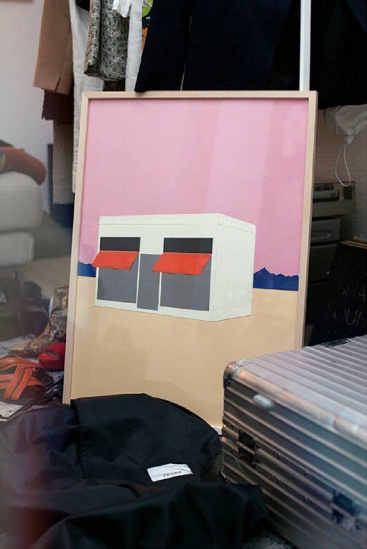 Sunset Boutique 50 x 70 cm Handmade Cut Out