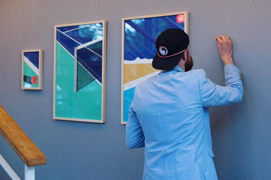 Rosi Feist's first little exhibition at Bar Babette in Berlin