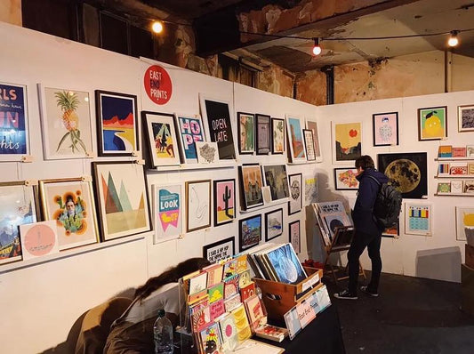 Rosi prints from at the London Illustration Fair