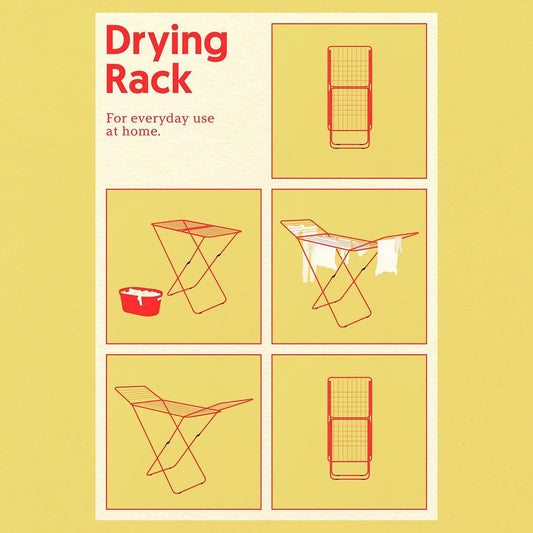 Five Squares Drying Rack