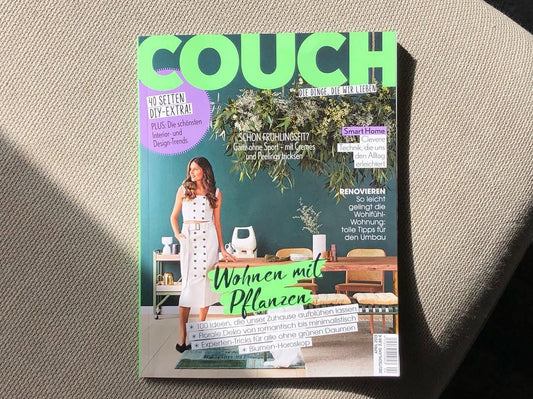 Dachshund Rosi in COUCH Magazin