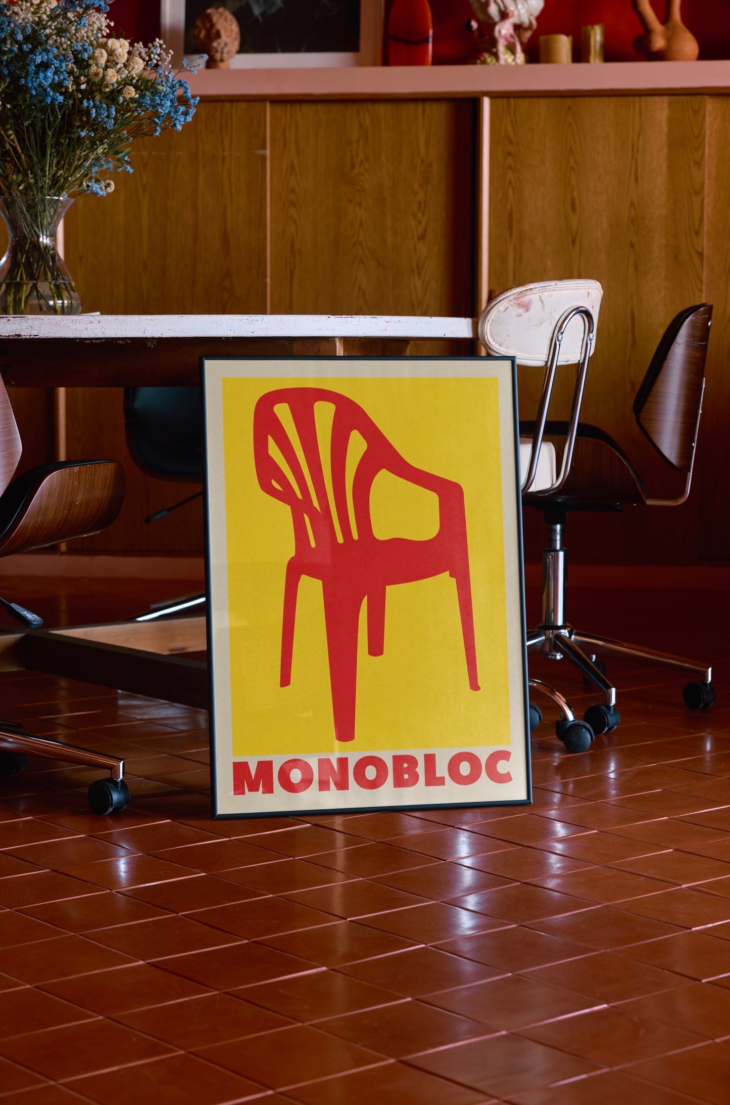 Fine Art Print - MONOBLOC Graphic Poster