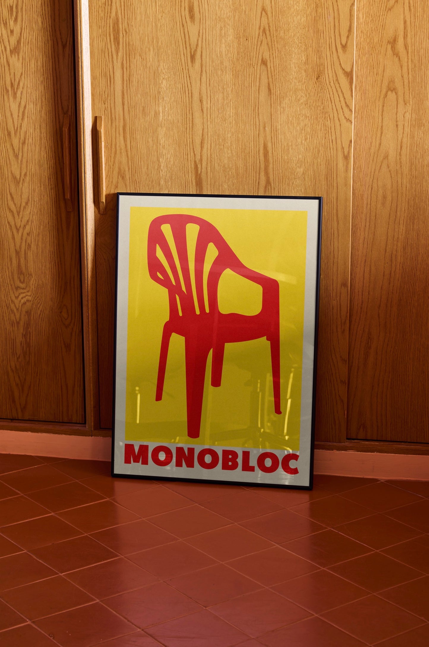 Fine Art Print - MONOBLOC Graphic Poster