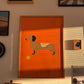 Dachshund with Tennisball and Fried Egg