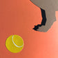 Dachshund with Tennisball and Fried Egg