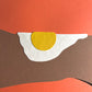 Dachshund with Tennisball and Fried Egg