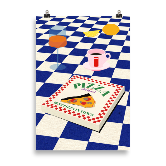 Fine Art Print – The Italian Menu