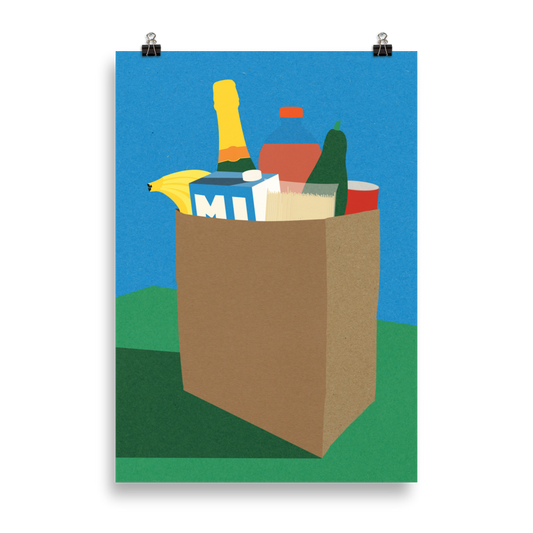 Fine Art Print – Weekly Grocery Haul