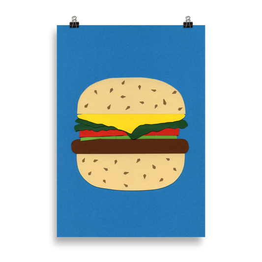 Fine Art Print – Veggieburger