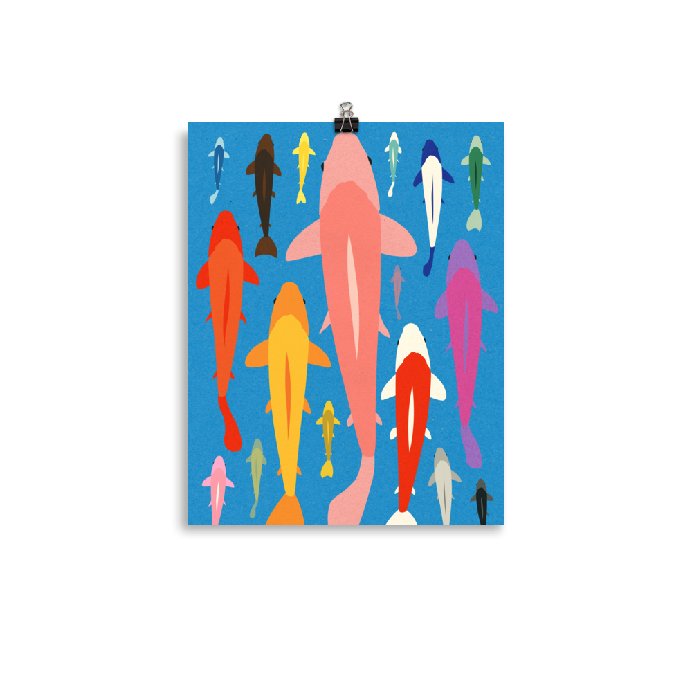 Poster Art Print Illustration – KOI (in)