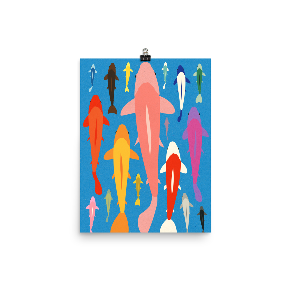 Poster Art Print Illustration – KOI (in)
