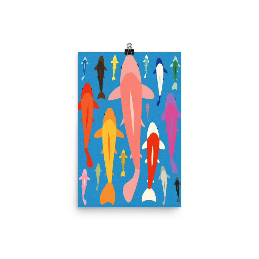 Poster Art Print Illustration – KOI (in)
