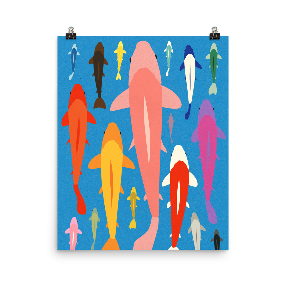 Poster Art Print Illustration – KOI (in)