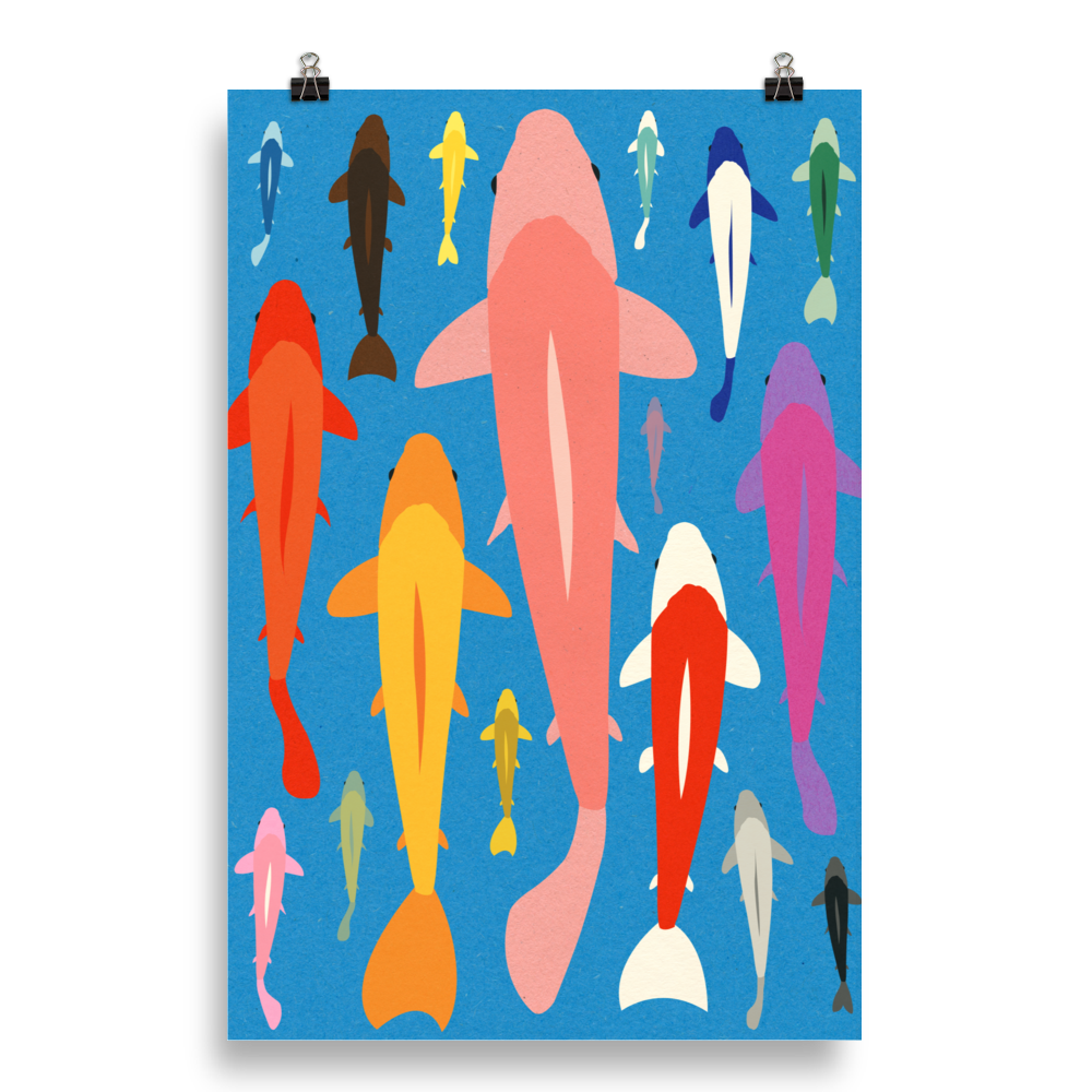 Poster Art Print Illustration – KOI (in)