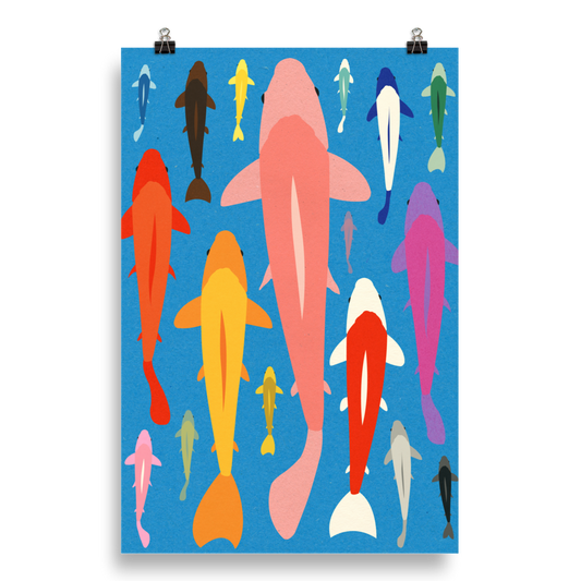 Poster Art Print Illustration – KOI (in)