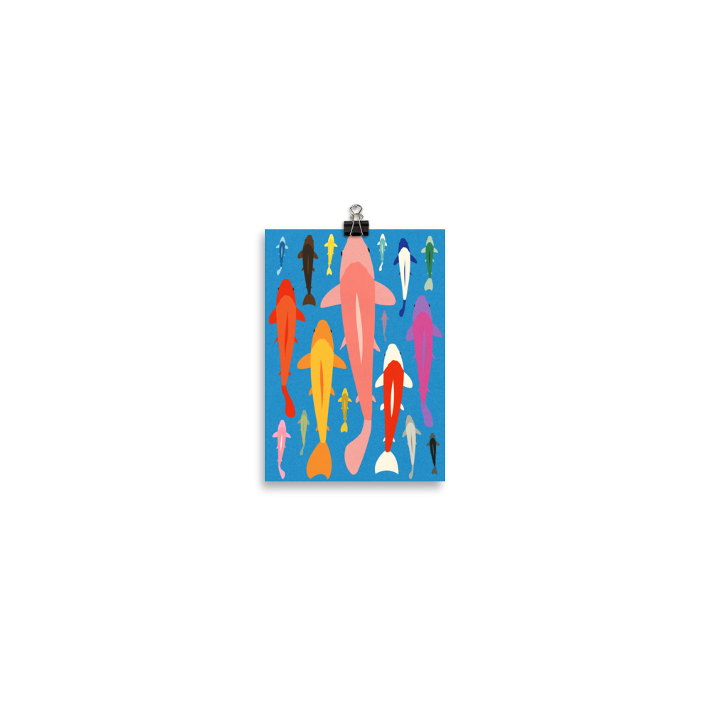 Poster Art Print Illustration – KOI (in)