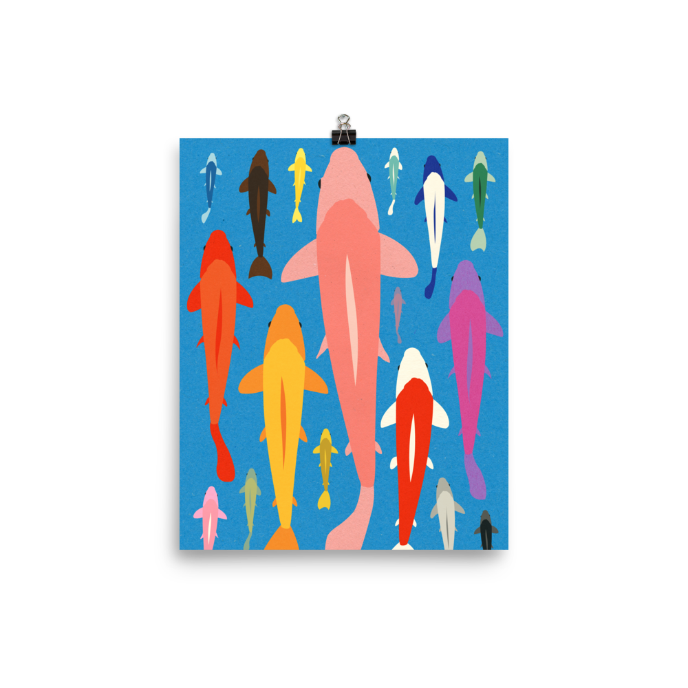 Poster Art Print Illustration – KOI (in)