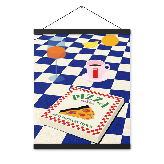 Poster with hangers – The Italian Menu