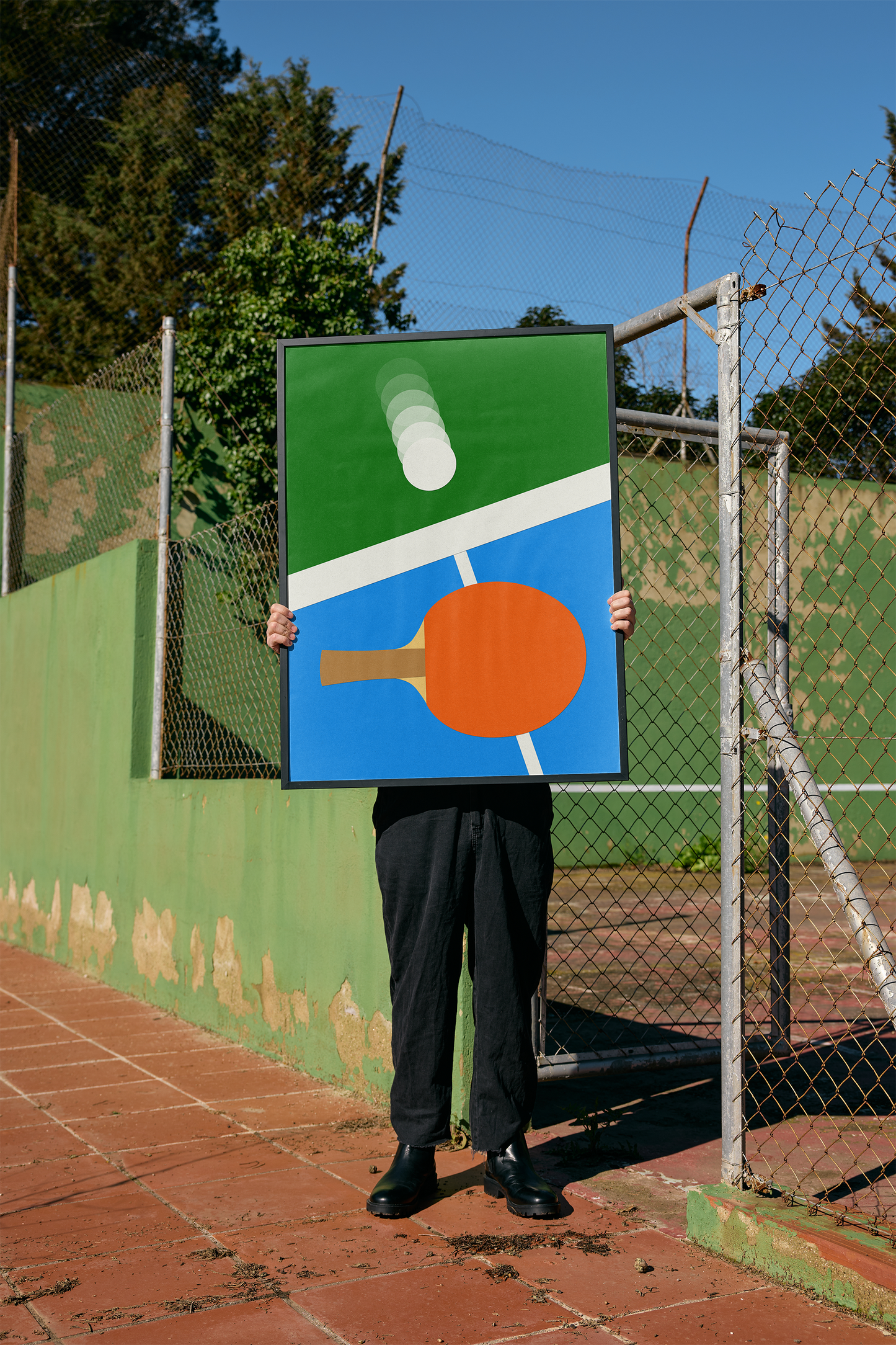 Fine Art Print - Ping Pong Training