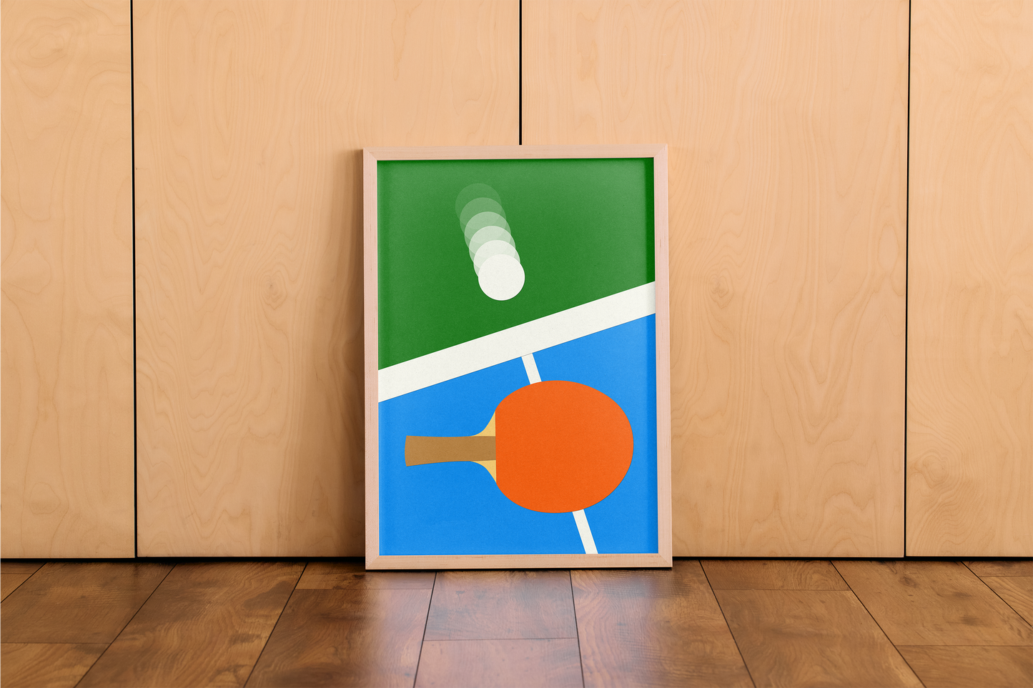 Fine Art Print - Ping Pong Training