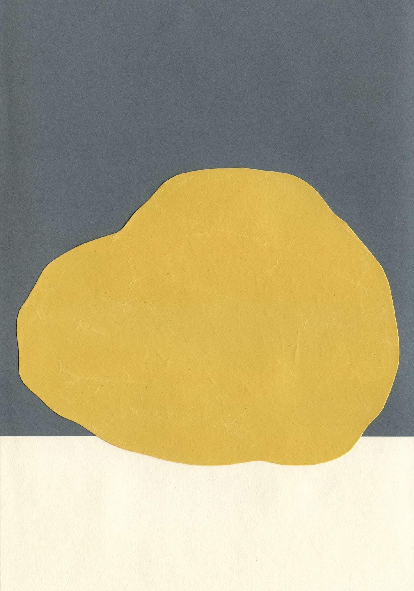 Yellow Form On Grey