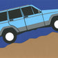 Blue SUV