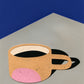 Cup Of Coffee Pink Dot