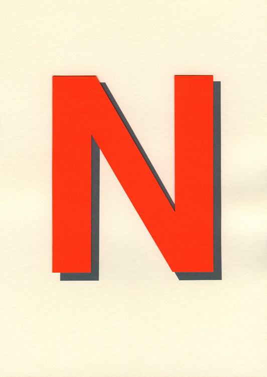 Neon Red N