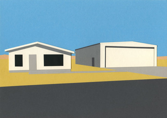 Arizona House with Airplane Garage