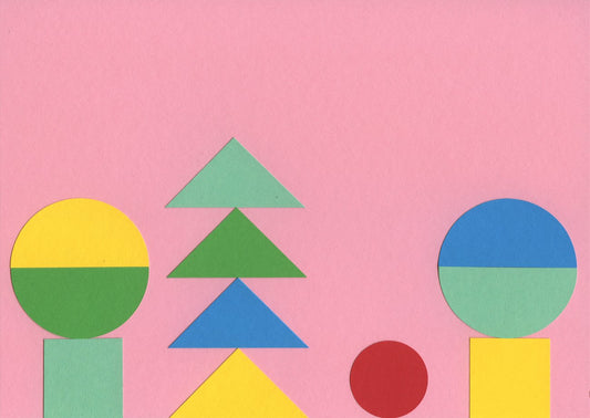 Trees Of Wooden Blocks