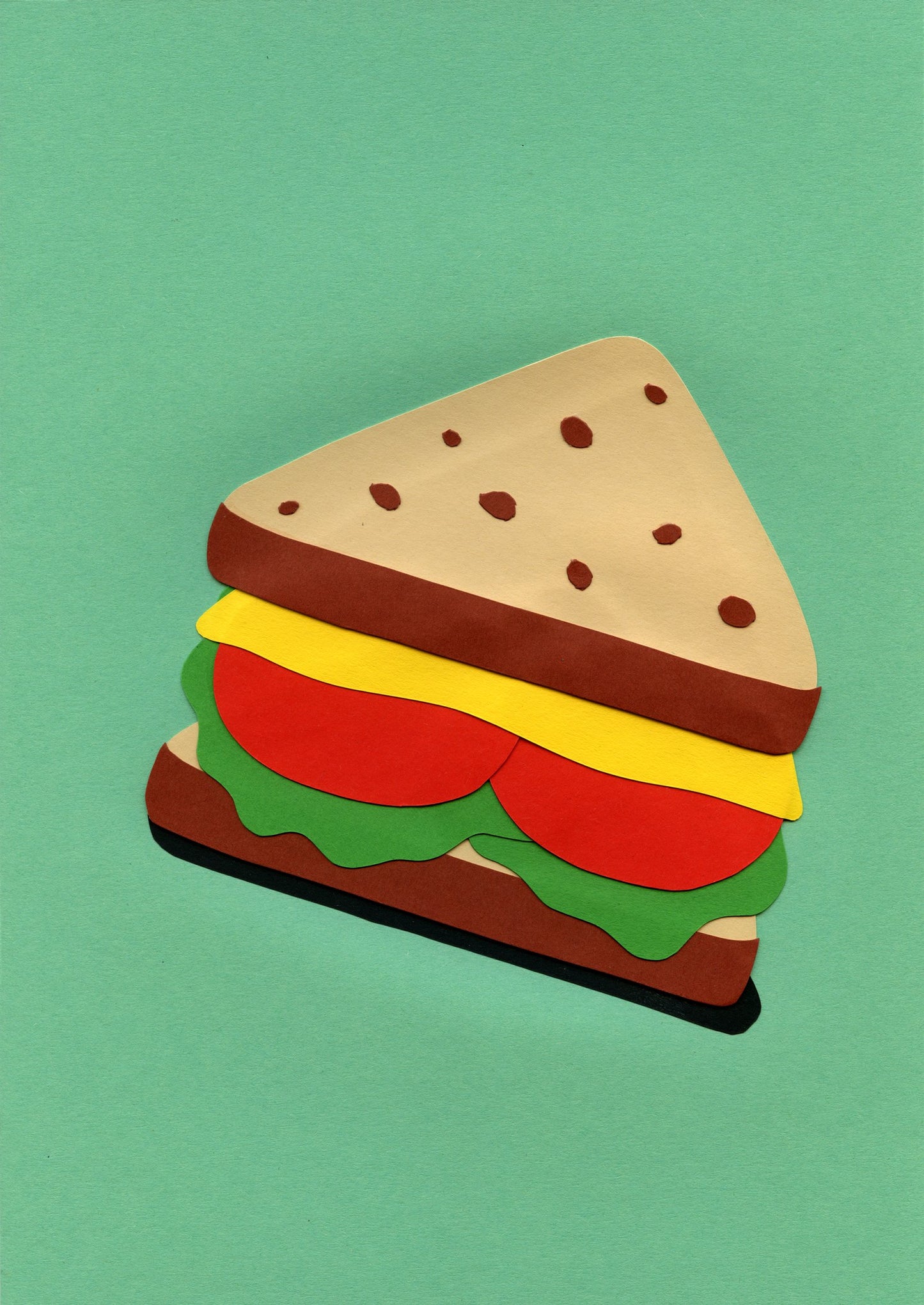 Vegetable Whole Grain Sandwich